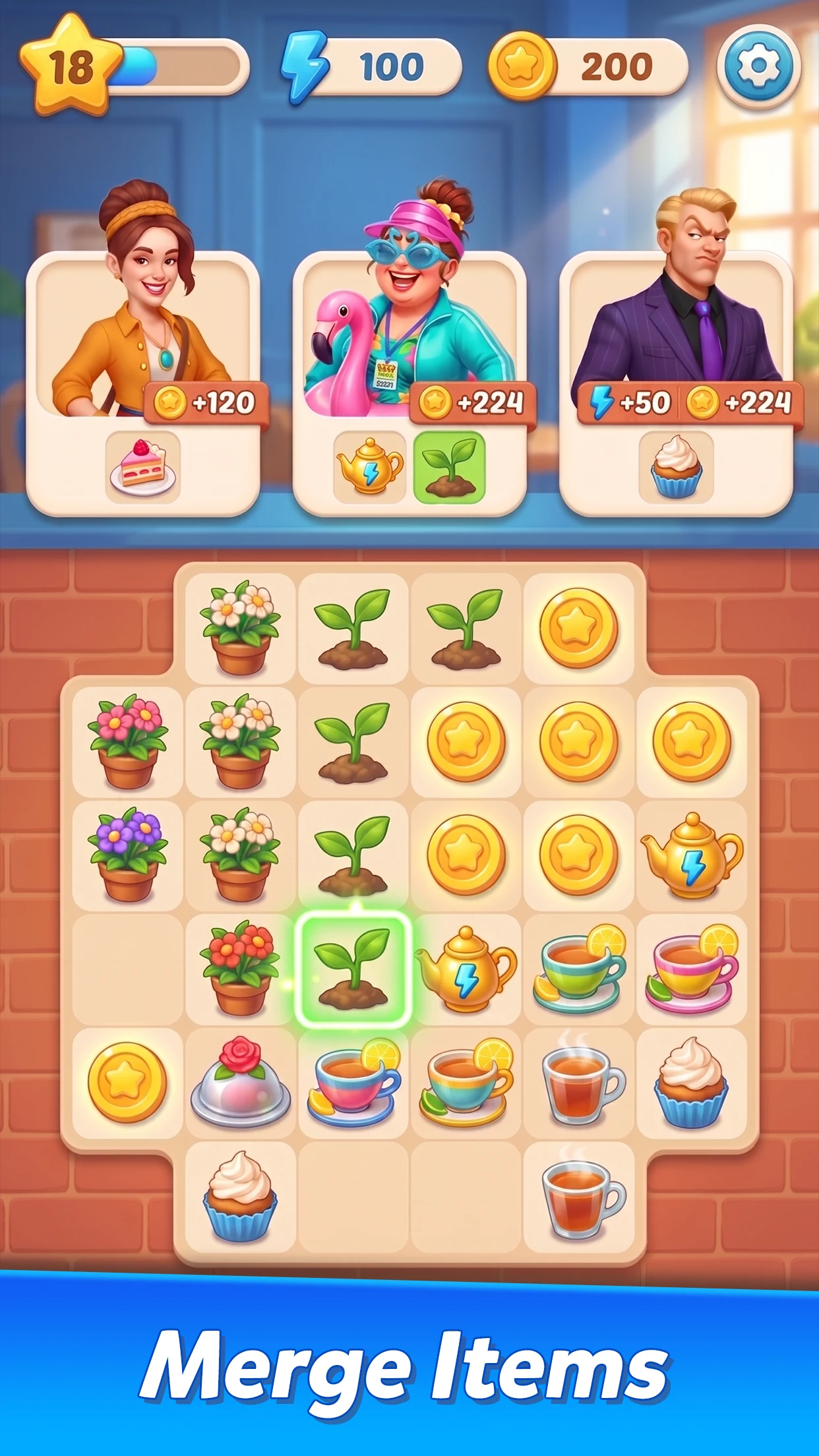 Cook & Merge Kate's Adventure screenshot